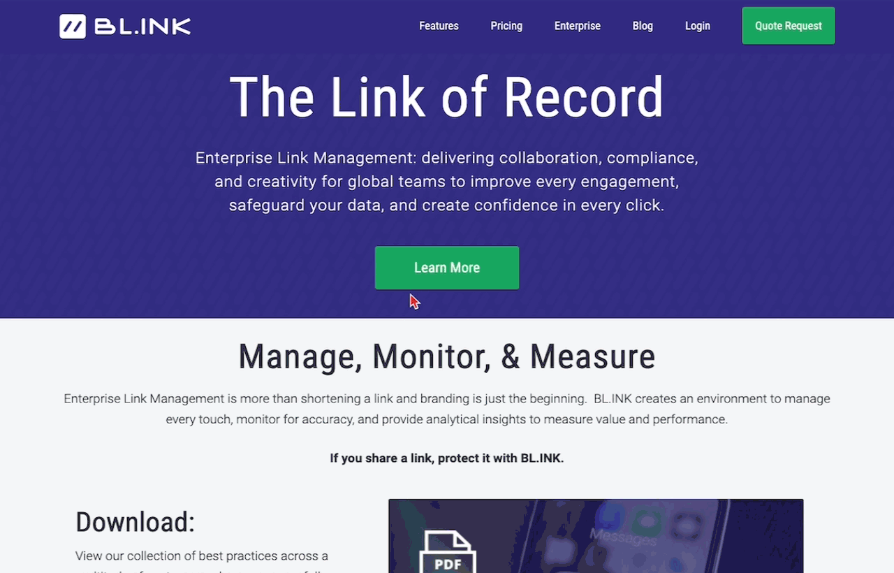 Features What Is Enterprise Link Management